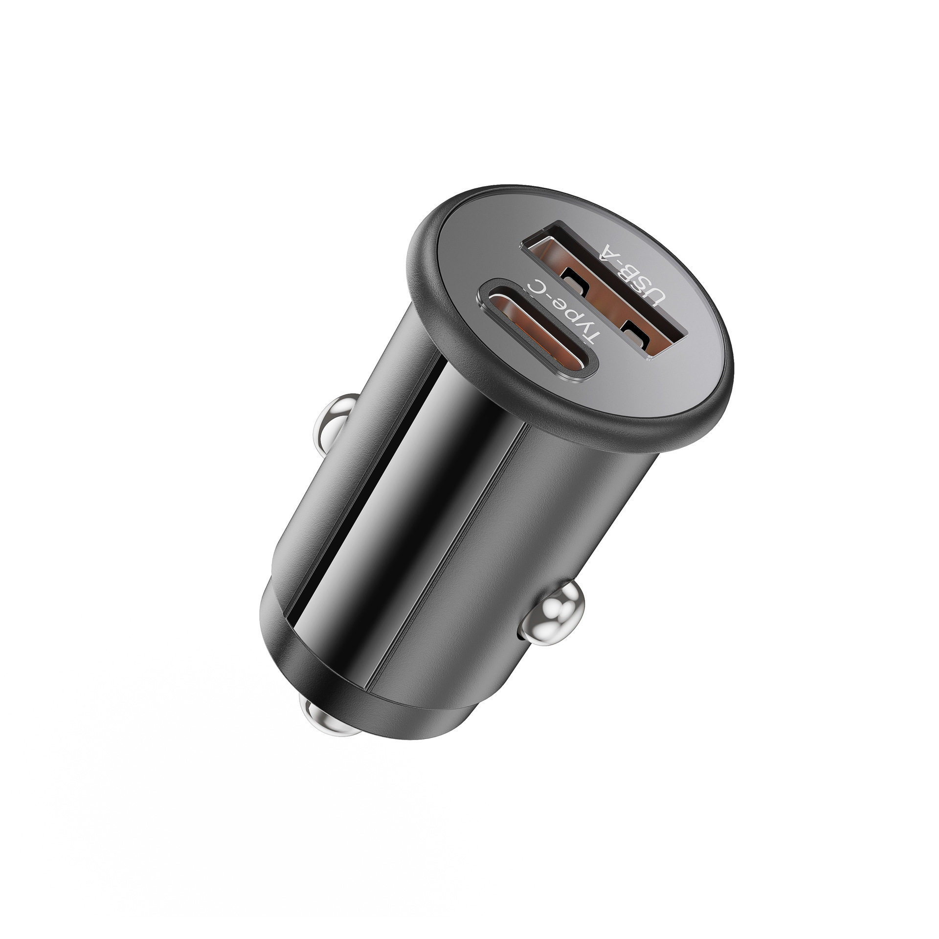 New Mini Car Charger Ac Dual Port Super Fast Charging Car Charger Pd36W