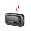 Cross-border popular car phone charger car RV modified USB car charger 58WQC3.0PD super fast charge