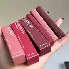 Herorange~Saturated Velvet Matte Thin Tube Lipstick Matte Velvet Year of the Rabbit Limited Edition True Red Lipstick Affordable