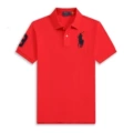 Polo shirt-big red black label