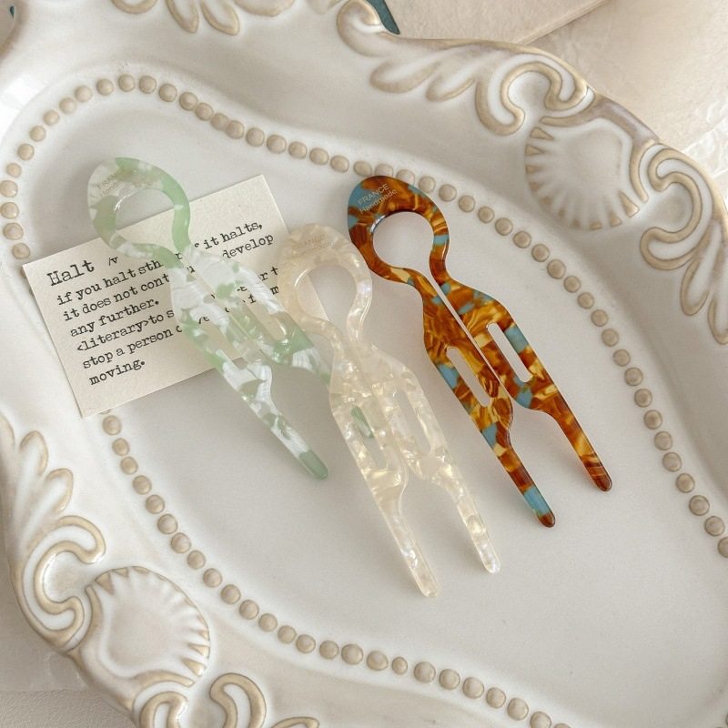 High-End Versatile Small Fish Hairpin for Women, Bun Hair Styling Tool, Half-Tied Hairstyle, Elegant and Durable Hairpin Hair Accessory