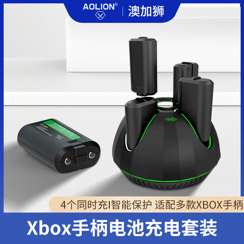 Xbox One Handle Battery Charging Base Gamepad Battery Xbox Series SX Quad Rechargeable Battery