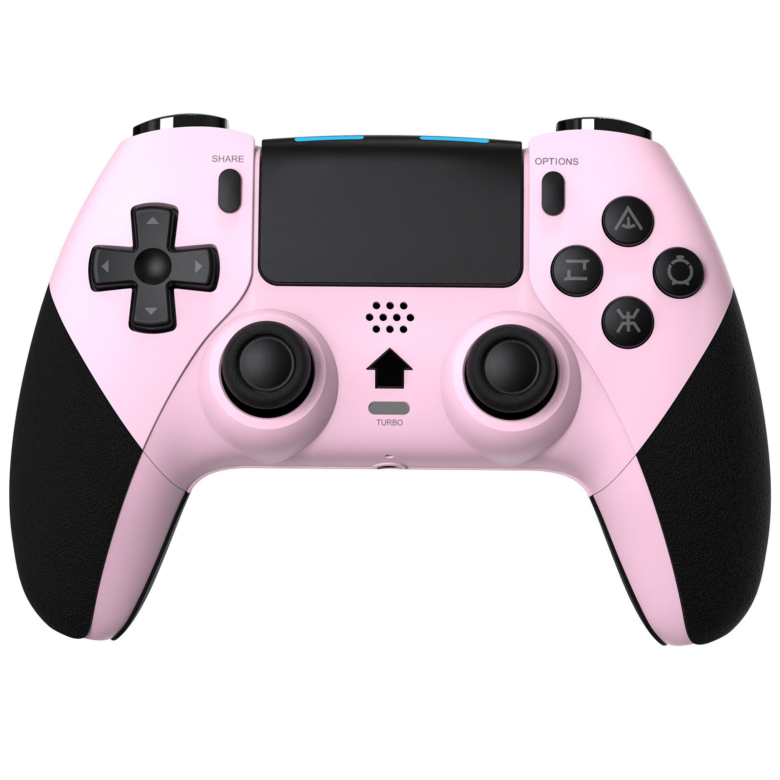 Private Model P4 Game Controller Wireless Bluetooth P4 Controller Motor Vibration Somatosensory 6-Axis with Hairband Macro Programming