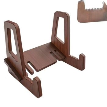 European Wooden Record Storage Rack Kitchen Recipe Display Rack Solid Wood Student Reading Rack Reading Bookshelf Tablet Base