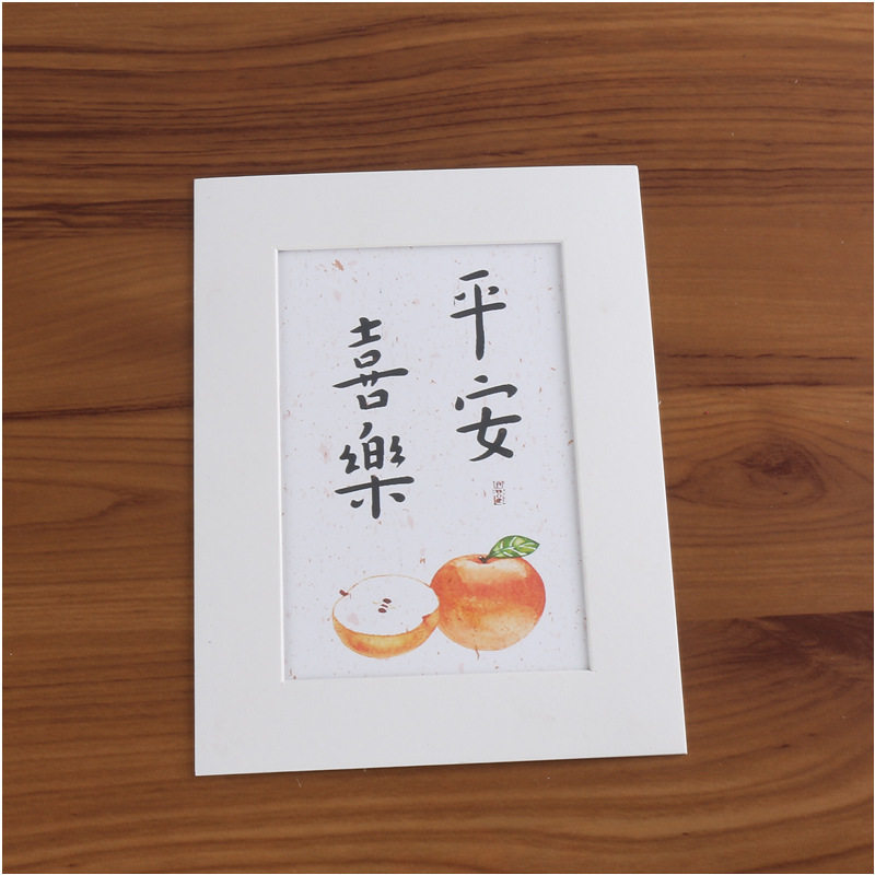 Photo Frame Photo Wall Lined with Off-White Cardboard Picture Frame Mounting 7810inch 16inch A4A34K8K Decorative Lined Cardboard