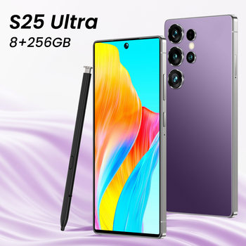 New cross-border S25 Ultra large screen smartphone global version real 4G Android 14 foreign trade OTG factory phone