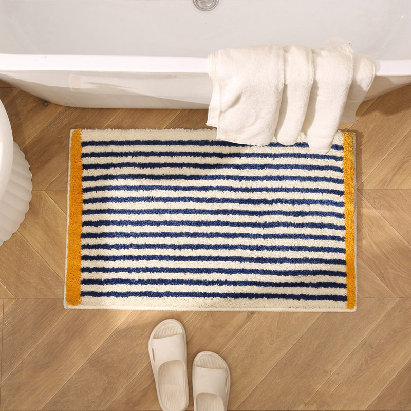 Ins Style Advanced Bedside Carpet Bedroom Thickened Bed Front Sofa Cushion Bay Window Cushion Bathroom Absorbent Non-Slip Floor Mat