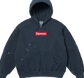 Splashed ink navy blue
