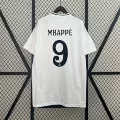 White real madrid new home fan no. 9
