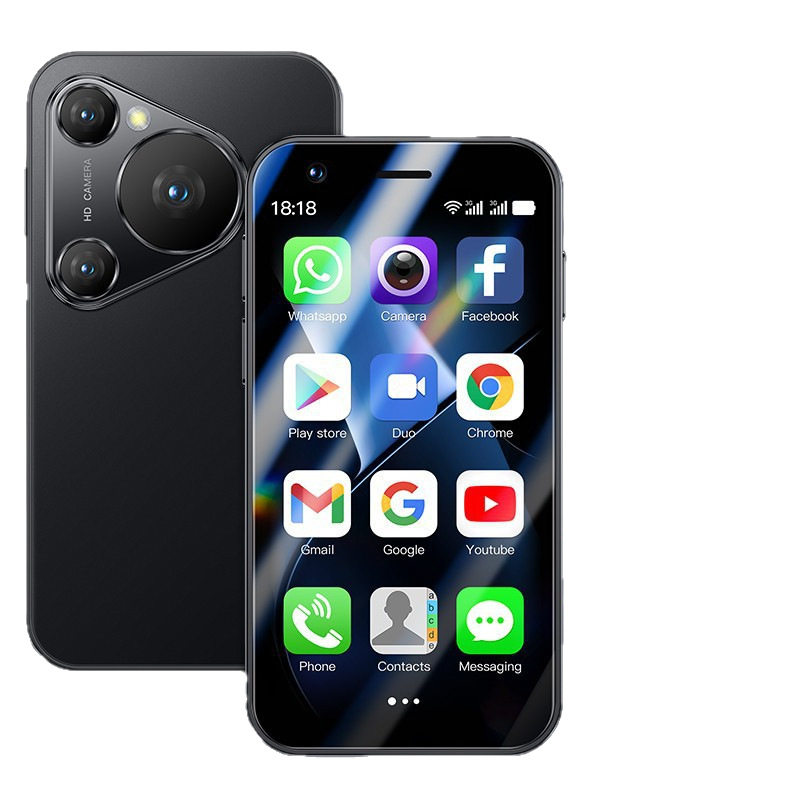 跨镜热卖P70 pro max 迷你智能手机3寸四核处理器谷歌安卓81外文