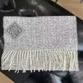 Lowry three-dimensional embroidery stitching light gray