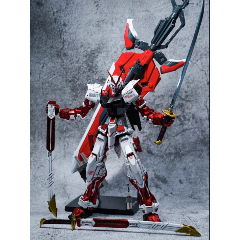 モデルである限り - [ハイサイズ] 赤い異端者 + 大剣 + 2 つの太刀 + スタンド