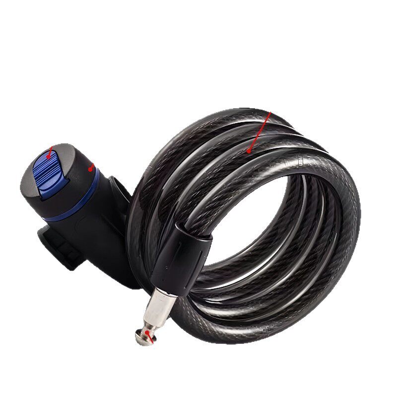 Mountain Bike Lock Anti-Theft Electric Battery Bicycle Special Lock Mountain Bike Anti-Theft Lock Bicycle Fixed Padlock