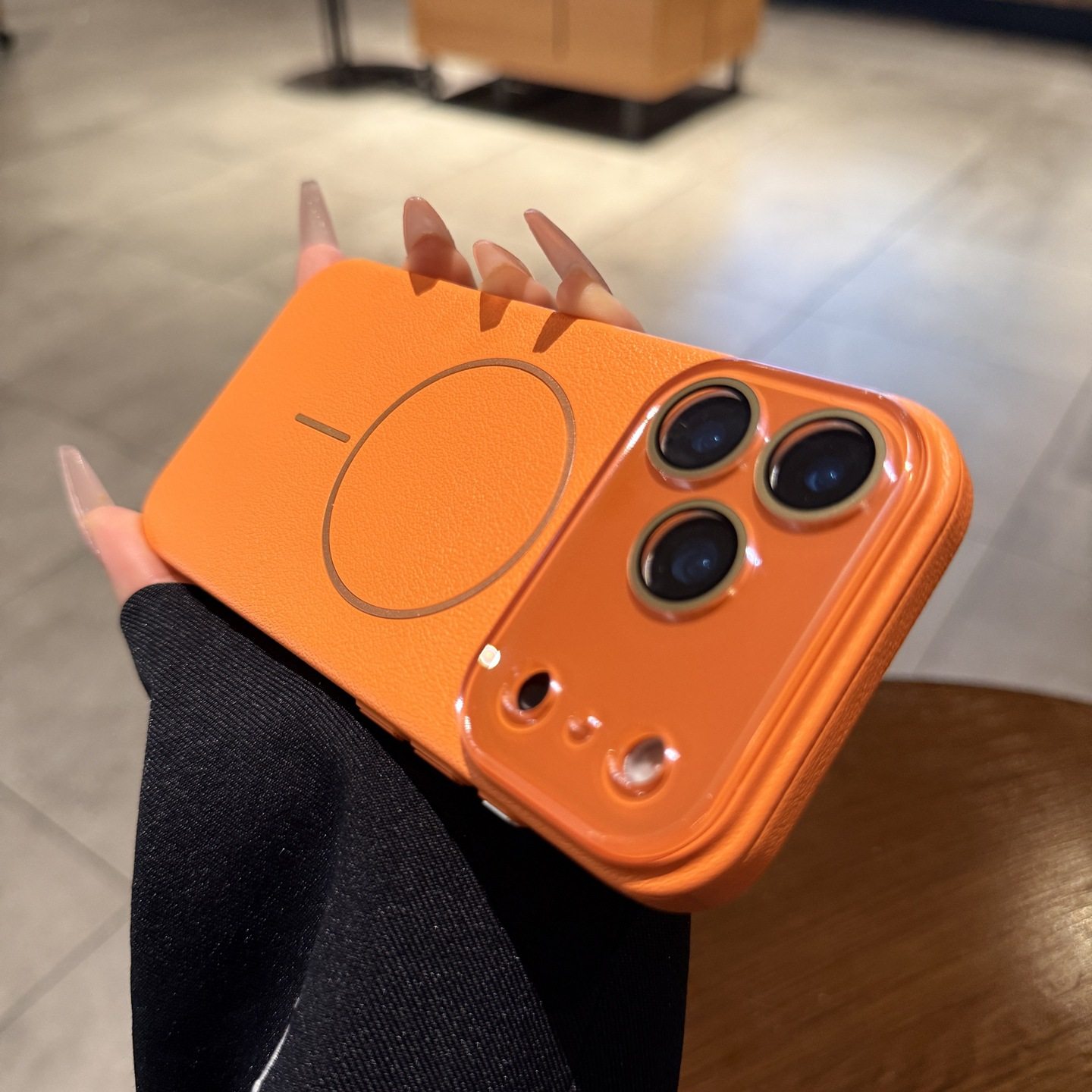 Suitable for Apple 17Promax Mobile Phone Case Iphone17 New 16 Thin Circle Magnetic Lens Film All-Inclusive Protective Cover