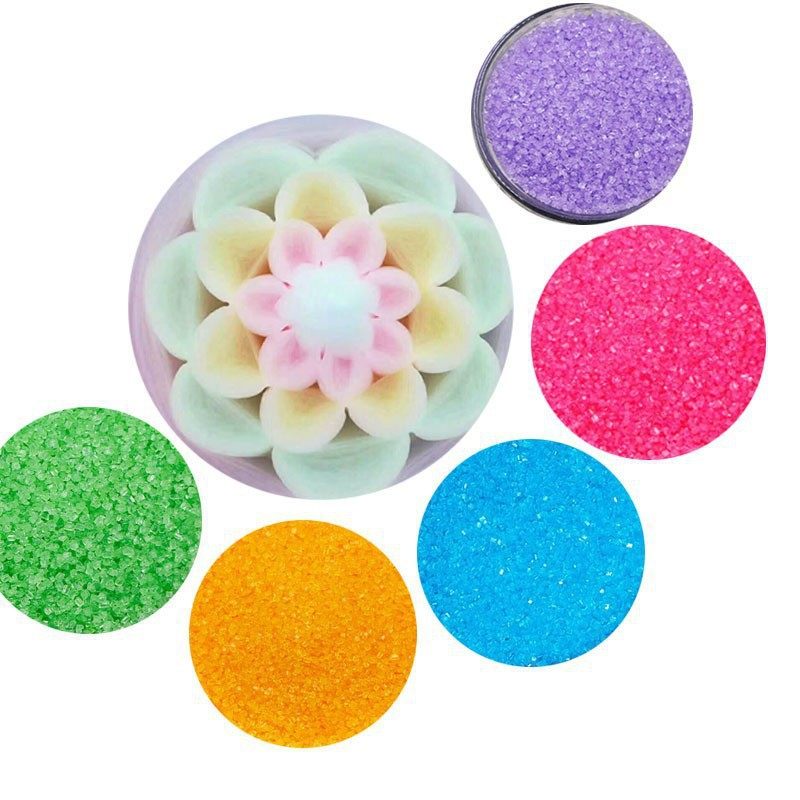 Colored Sugar Marshmallow Marshmallow Machine Fruit Flavored Sugar Sugar Color Commercial Raw Materials Other Sugars