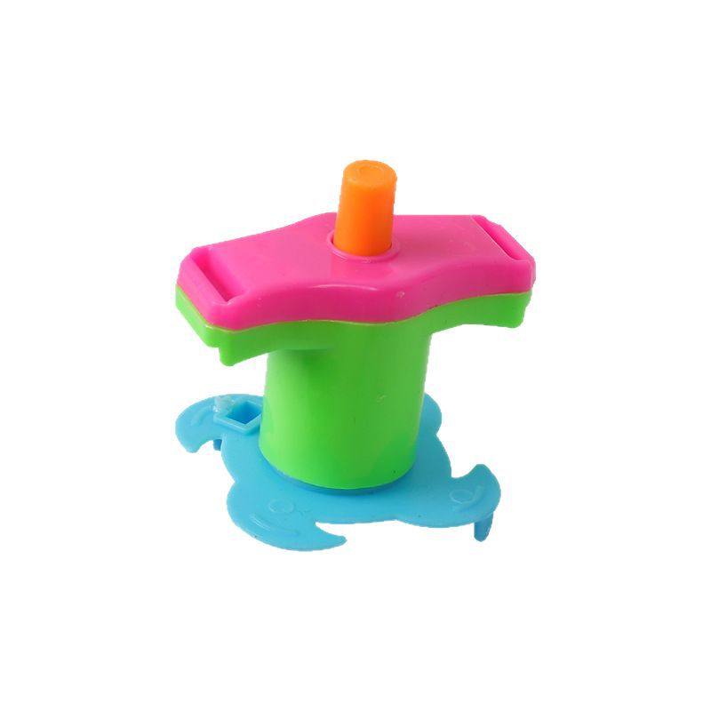 Mini Spinning Top Launcher Rotating Wind-Up Toy for Students Kindergarten Children's Toy 2 Yuan Store Gift Wholesale