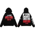 [Pure Cotton Hooded Sweatshirt] DY-W17 Black