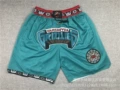 Pocket Grizzly Embroidered Green Pants