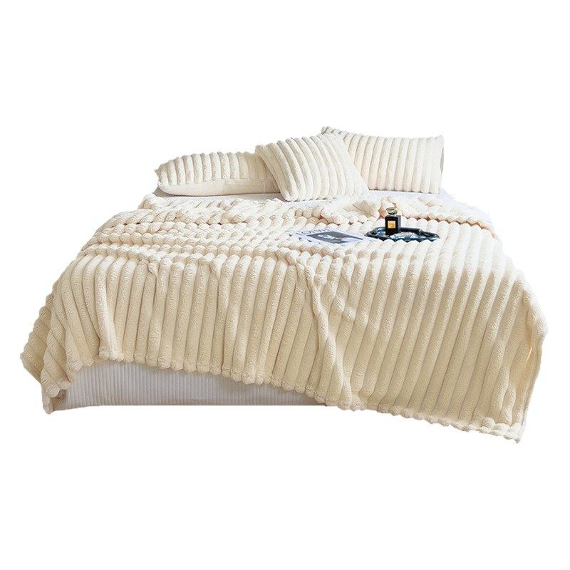 Rabbit Plush Blanket Multifunctional Nap Blanket French Velvet Summer Air-Conditioned Quilt Small Blanket Sofa Cover Blanket Car Blanket