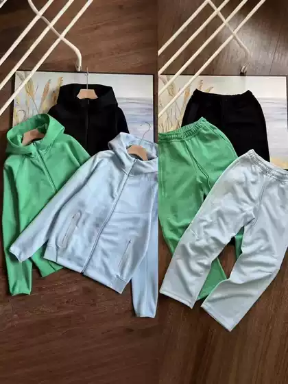 Cross-Border Spring & Fall New Men's Joint Multi-Color Sports and Leisure Suit Jacket 454 Pants 461