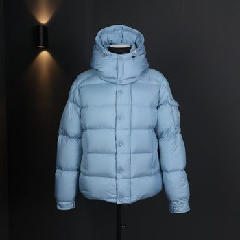 Mengjia Winter down Jacket for Men, 90% White Goose Down, Windproof, Cold-Resistant, Lightweight, Comfortable, Stylish, Casual, Versatile, Unisex