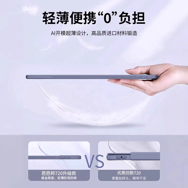 Suitable for Apple iPad Protective Case 2025 New Model Ipad10 70% off Acrylic Tablet Protective Case Air7 Simple