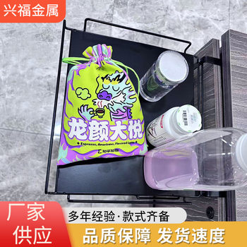 Foldable Hanging Storage Rack Household Cabinet Door Extension Rack Storage Partition Auxiliary Table Kitchen Countertop Storage Rack
