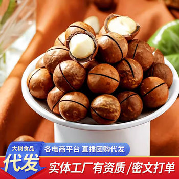 Hawaiian New Year Snacks, Roasted Nuts, Walnuts with Shells, 500g Hand-Peeled Hawaiian Nuts