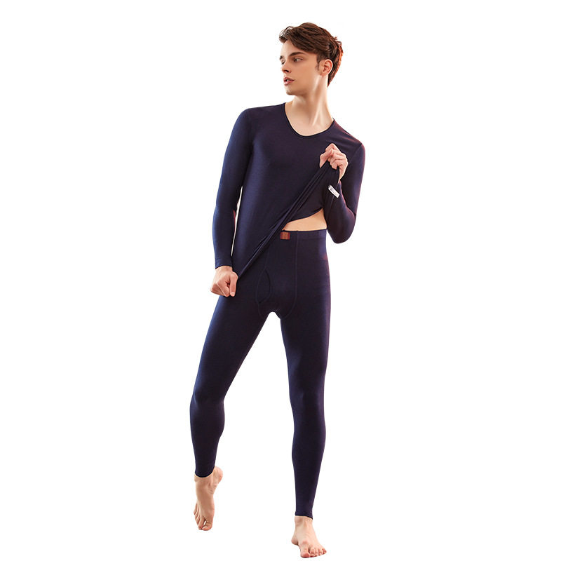 Modal Ultra-Thin Thermal Underwear Set for Couples, Men and Women, Base Layer Autumn Clothes and Pants for Women