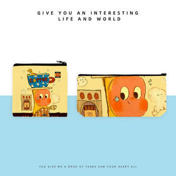 Star-Themed Pencil Case Cross-Border Supply Japanese and Korean Trendy Cartoon Zipper Bag Women's Student Coin Purse