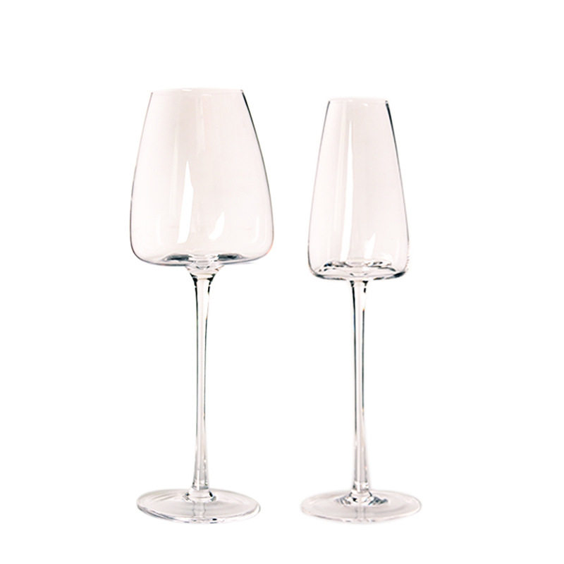 Large Burgundy Wine Glass Set Household Luxury Creative Crystal Glass Belly Decanter Grape Goblet