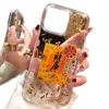 Good Luck and Wealth Glue Gold Foil Treasure Suitable for Apple 16Promax Mobile Phone Case Iphone15/14Pro Soft 13