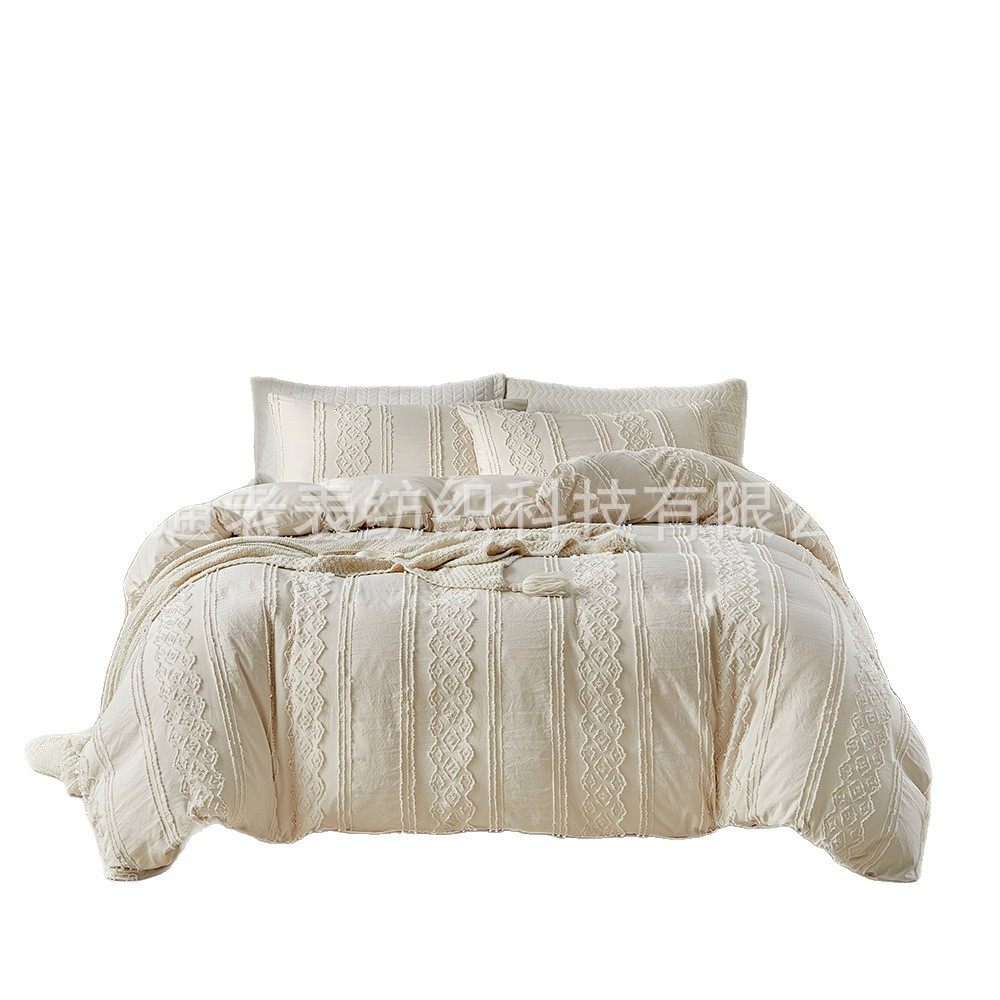 Old-Style Cross-Border Foreign Trade Temu/Tiktok/Amazon Bedding Floral Bohemian Set