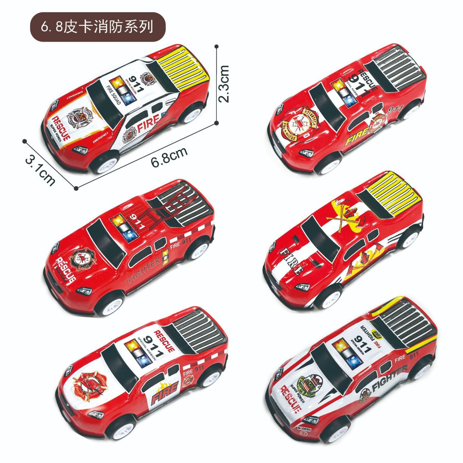 跨境迷你合金赛车铁皮车儿童回力赛车多款式仿真卡通小汽车批发