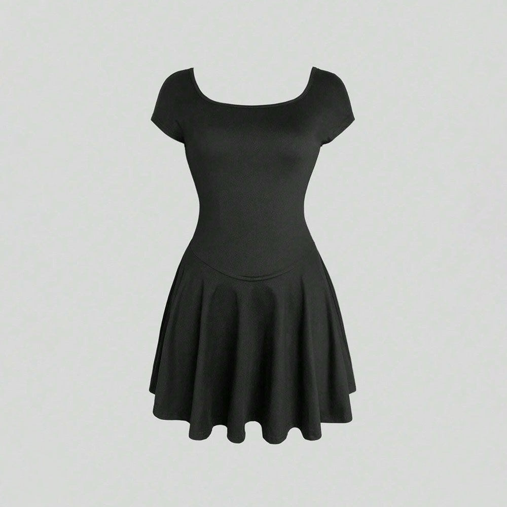 French Style Summer Dress Backless Slim Fit Elegant Design Perfect for Parties and Casual Outings Wholesale