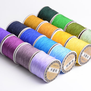 Lisi brand no. 72 0.8mm Taiwan Jade thread jewelry nylon thread jade bracelet woven thread rope Chinese knot wholesale