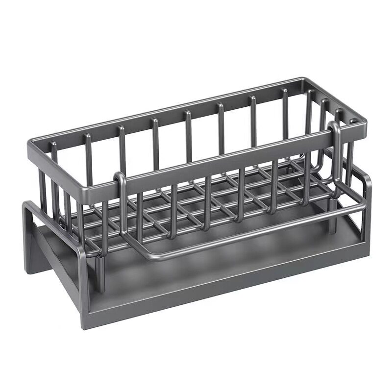 Rack Rack Kitchen Storage Rack Sink Drain Rack Drain Basket Countertop Multifunctional Sponge Storage Rack