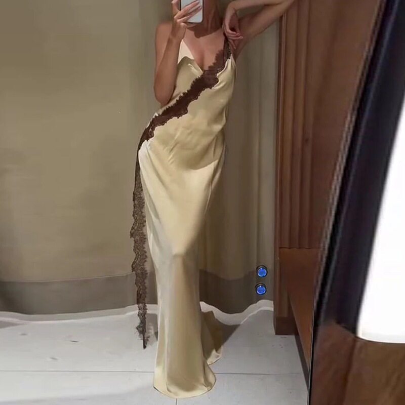 Womens Summer Dress Slim Fit Sexy Solid Color Backless Spaghetti Strap Casual or Evening Wear Wholesale