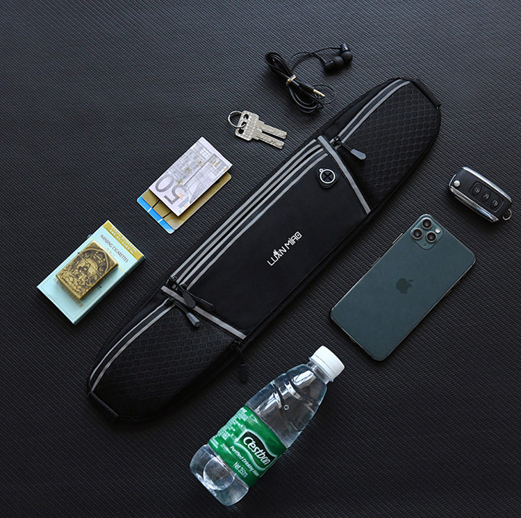 Cross-border New Outdoor Sports Waist Bag Running Mobile Phone Bag Waist Multi-functional Water Bottle Waist Bag for Men and Women