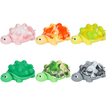 Killer Pioneer Turtle Decompression Ball Pressing Shiatsu Bubble Vent Decompression Toy Children's Pinch Music