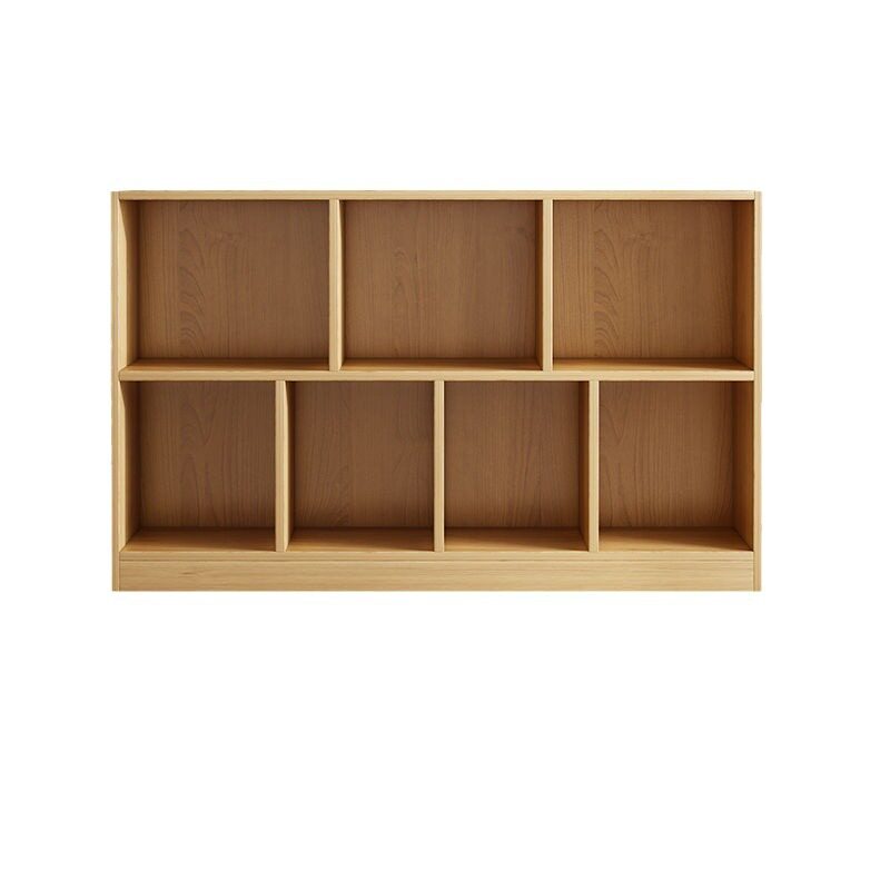 书柜家用客厅柜子储物柜一体格子柜靠墙杂物柜简易书架落地置物架