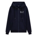 Royal blue zipper