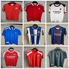 2526 Arsenal Football Jerseys Juventus Bayern Munich Manchester United Marseille Real Madrid Chelsea Ac Fan Short-Sleeved Wholesale Cross-Border