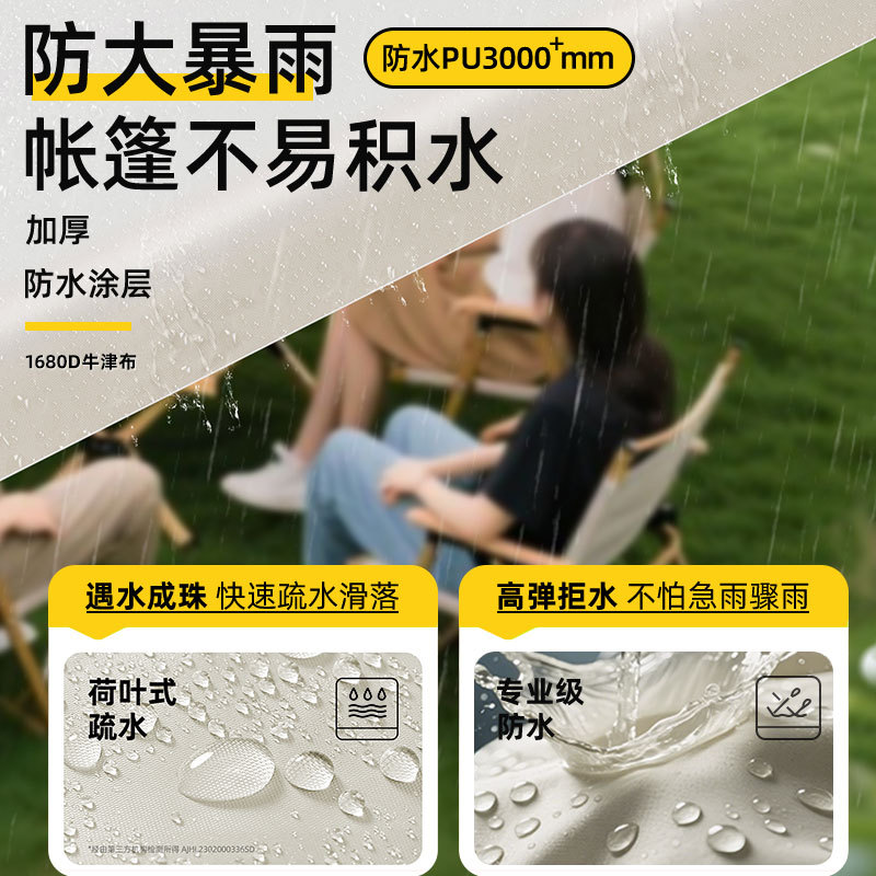 集市活动展会网红帐篷户外露营遮阳棚夜市摆摊雨棚家用防晒停车棚