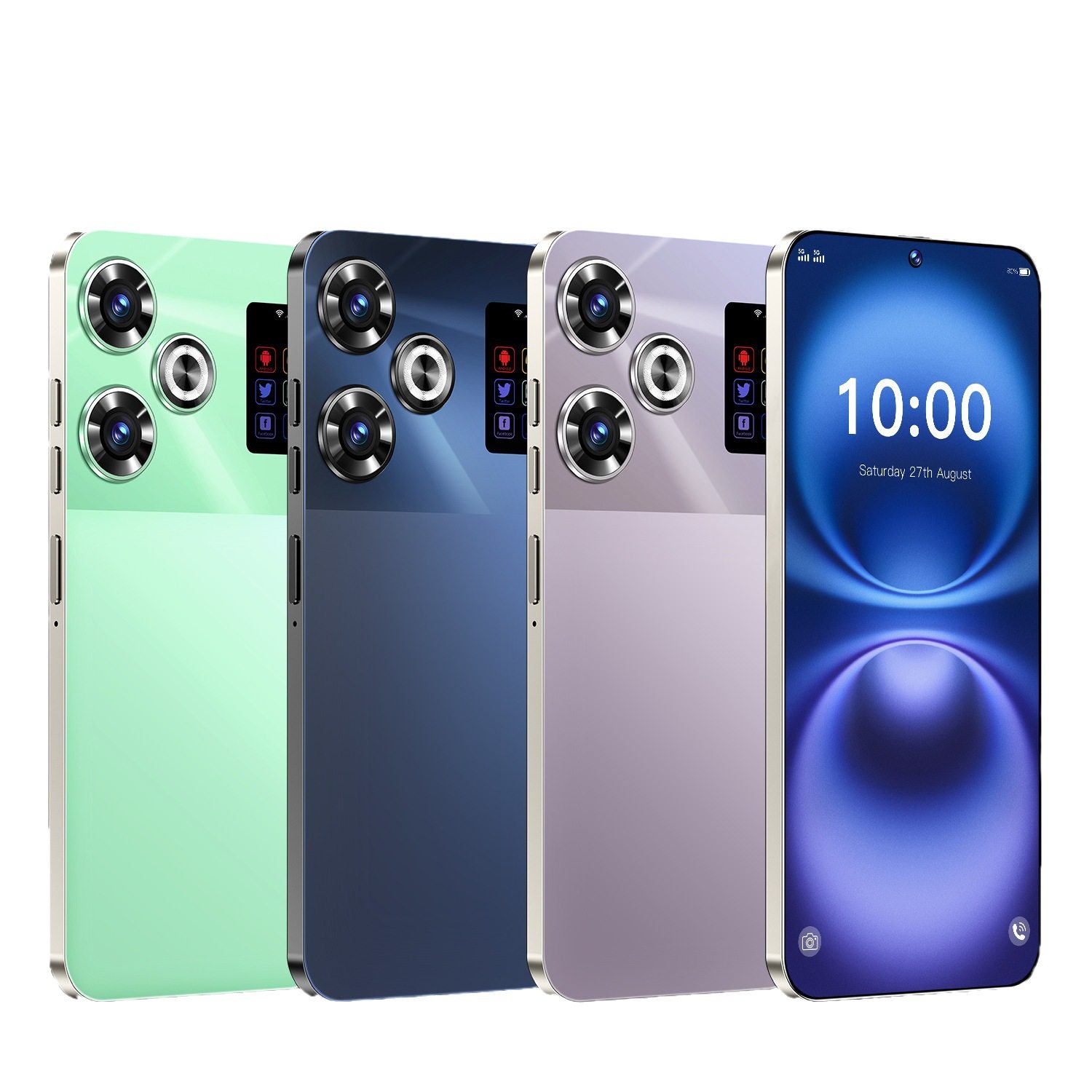 S25Ultra Cross-Border Smartphone 7.3 Large Screen Android All-In-One Machine 16+1t Mobile Phone Factory Price (Highly Hot Model)