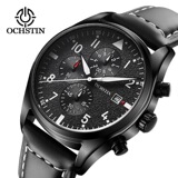 Часы OCHSTIN Augustin cross-border, многофункциональные часы с хронографом, мужские водонепроницаемые кварцевые часы agent