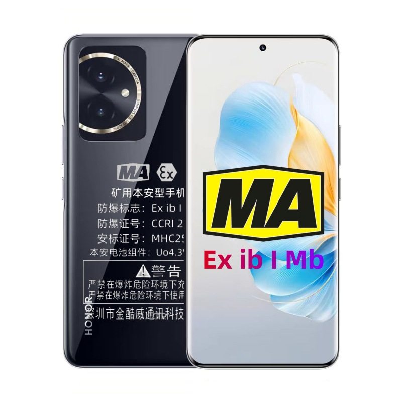 Jinkuwei Ktw465 (5g) Coal Mine Underground Ma Mining Explosion-Proof Mobile Phone 5g Satellite Communication Nfc Hongmeng System