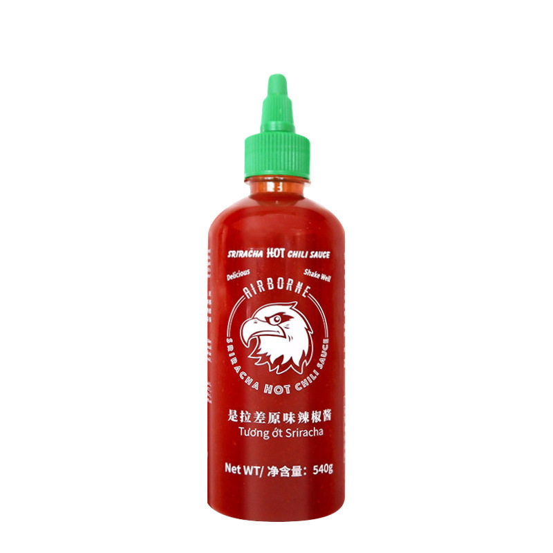 Red Flying Eagle is Lacha chili sauce Thailand imported hamburger sauce sweet and sour chili sauce Thai sauce