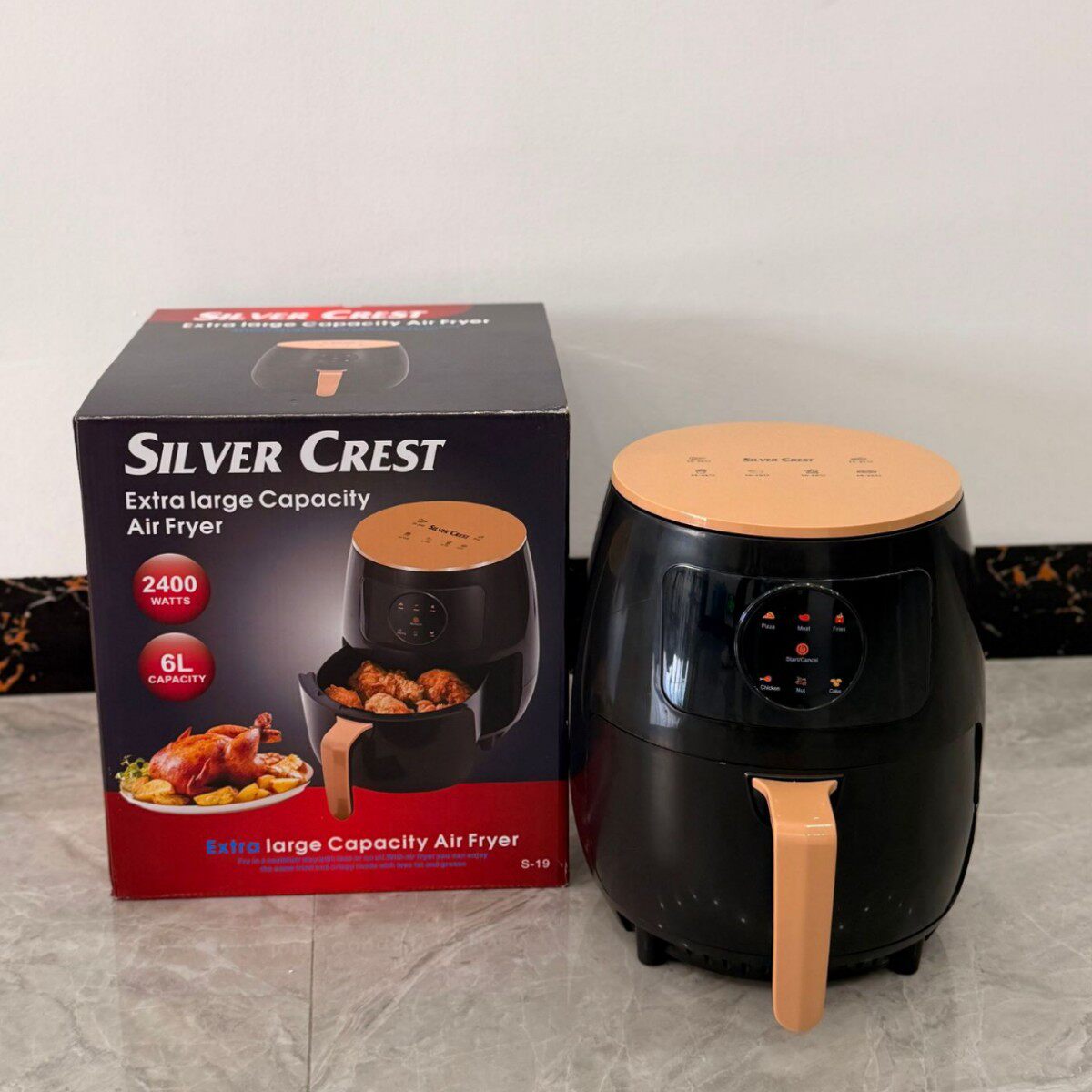 跨境外贸欧规空气炸锅薯条机电炸锅家用烘焙鸡翅炸锅会销礼品代发