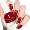 Nail Polish No Baking White No Tear Long-lasting No Color Waterproof Net Red New wine red Nail Polish